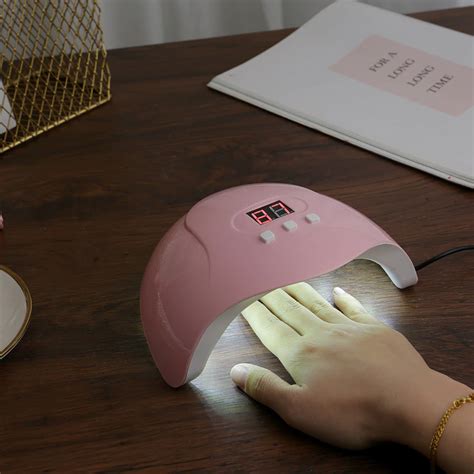 Biutte Co Pengering Kutek Kuku Uv Led Nail Dryer W Sunx Pink