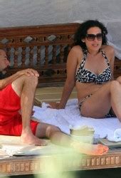 Lisa Edelstein In Bikini At Poolside In Panarea Italy Hawtcelebs