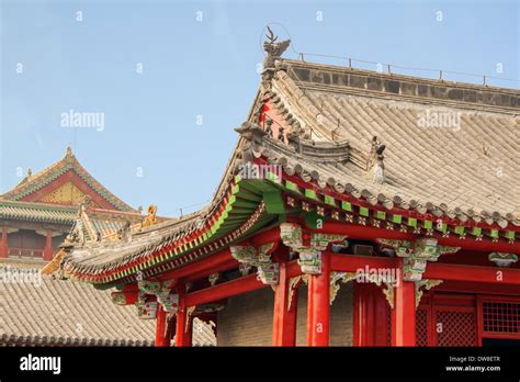 Forbidden city Beijing Shenyang Imperial Palace China Stock Photo - Alamy