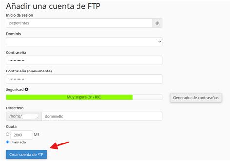 Crear Cuenta FTP En Cpanel PremiumHosting