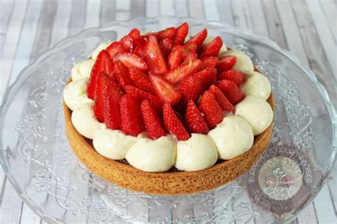 Tarte Aux Fraises Sur Sabl Breton Surprises Et Gourmandises En