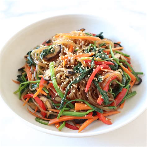 EASY VEGAN JAPCHAE | Korean Stir Fry Glass Noodles | Chef Atulya