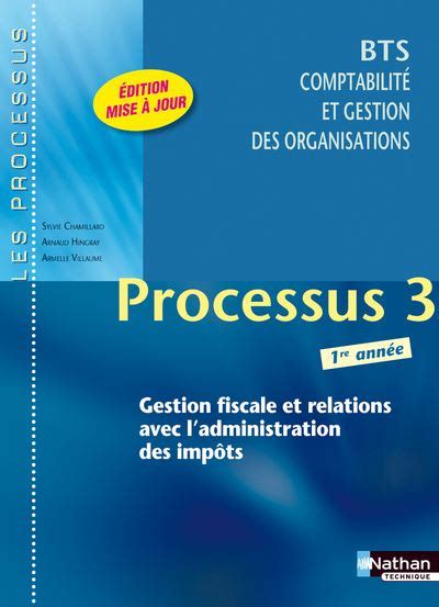 Processus Bts Cgo Re Ann Eles Processus Livre De L L Ve Livre De