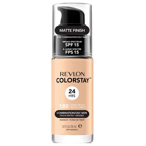 Revlon Colorstay Foundation Shade Swatches