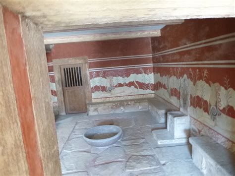 Knossos Stanowisko Archeologiczne Zabytki Krety