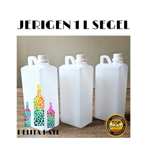 Jual BOTOL DIRIGEN JERIGEN JIRIGEN 1 LITER SEGEL KHUSUS INSTAN