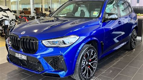 Demo 2023 Blue Bmw X5 M Competition Wagonfor Sale In Bentleigh Vic