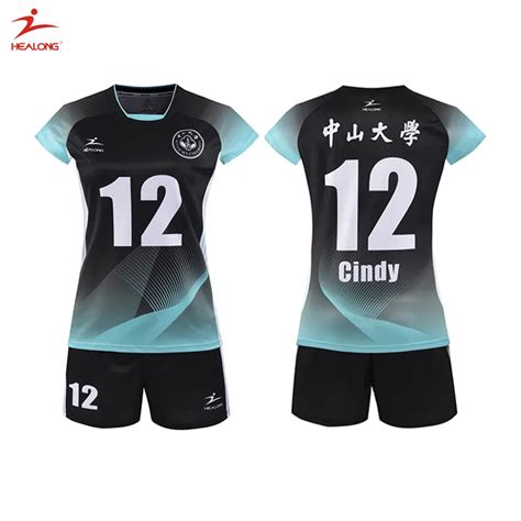 Volleyball Designs Pattern Sublimation Women Volleyball Uniform Design