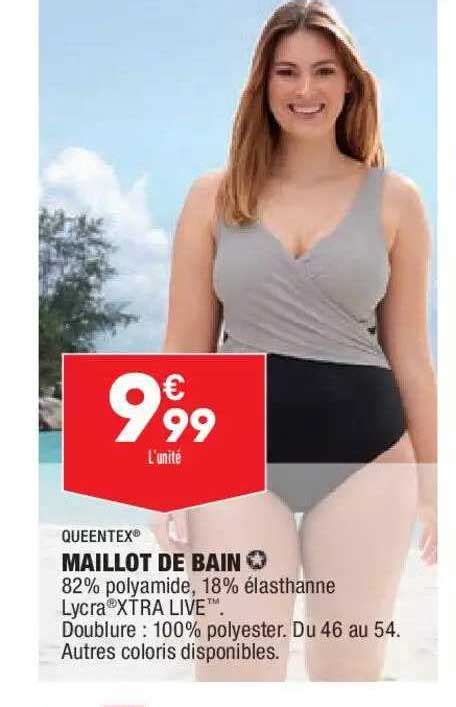 Promo Maillot De Bain Queentex Chez Aldi Icatalogue Fr