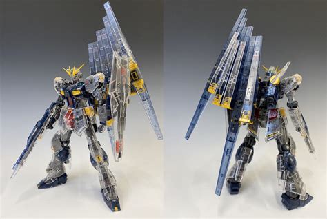 【限定品レビュー】rg 1144 νガンダムhws クリアカラー − “the Gundam Base Tokyo”blog｜the