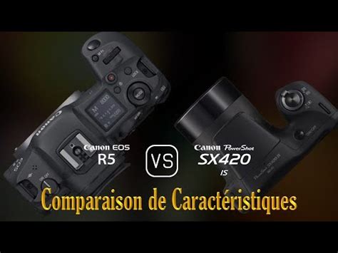 Canon EOS R5 Vs Canon PowerShot SX420 IS Une Comparaison De