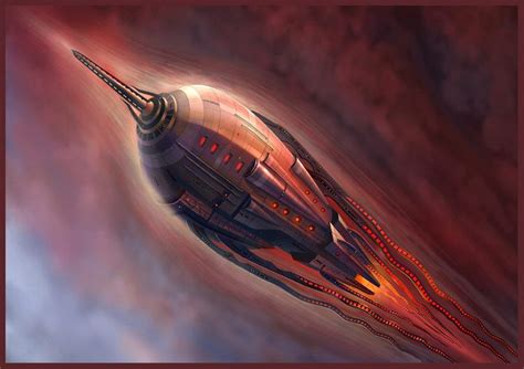 Vintage Spaceship Flash Gordon Spaceship Design