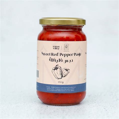 Sweet red pepper paste – chefmay.com