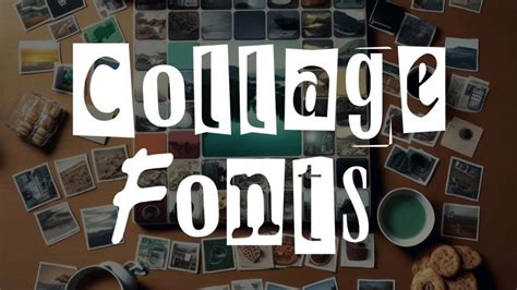 8 Crafty Collage Fonts That Will Blow Your Mind Hipfonts