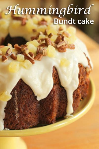 Hummingbird Bundt Cake Artofit