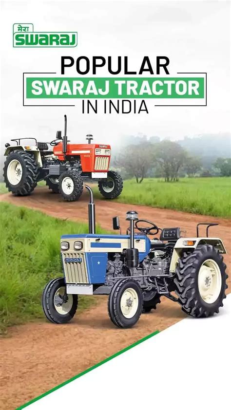 Top 5 Selling Swaraj Tractor in India 2023