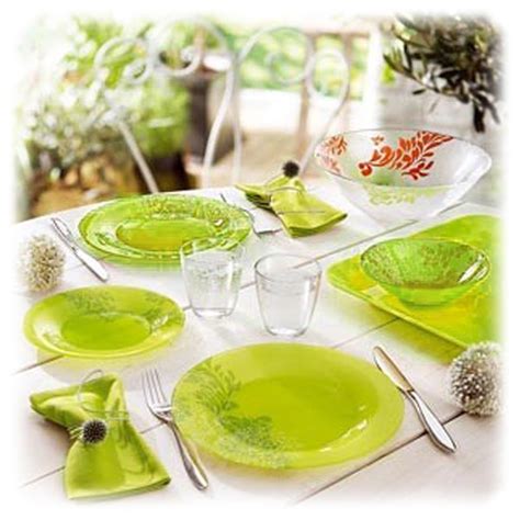 Купить Тарелка суповая Luminarc PIUME GREEN /210 мм. Люминарк ...