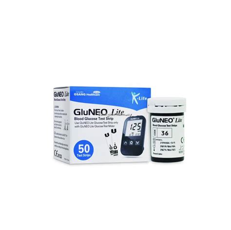 Gluneo Lite Blood Glucose Test Strip S