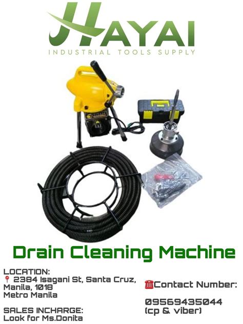 Drain Cleaning Machine, Commercial & Industrial, Industrial Equipment ...