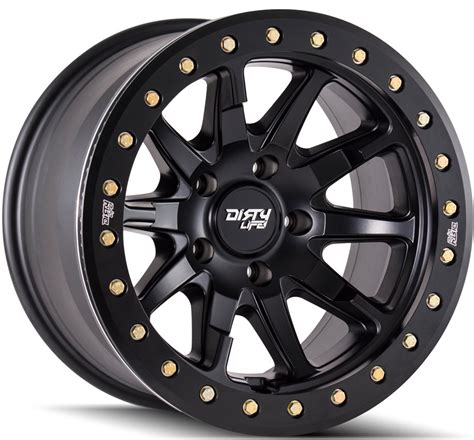 Dirty Life Race Wheels Dt Simulated Beadlock Wheel In Matte