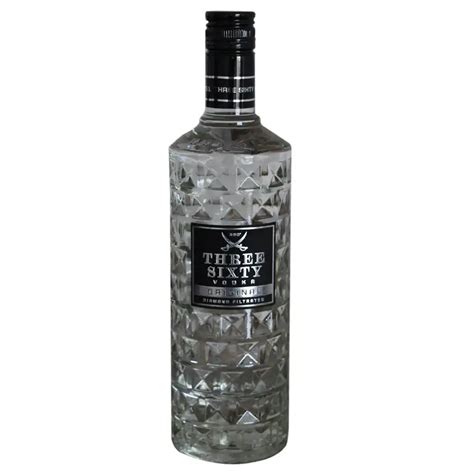 Three Vodka Sixty 0,7 Liter und 37,5 % Vol. - Der-Alkohol.Shop