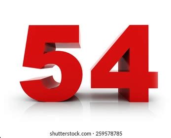 Number 54 Images, Stock Photos & Vectors | Shutterstock