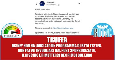 Disney La Truffa Corre Sul Web Butac Bufale Un Tanto Al Chilo