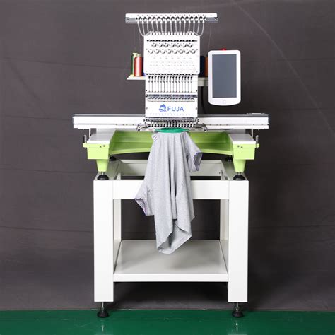 Fuja Embroidery Machine Computerized High Speed Single Head Flat