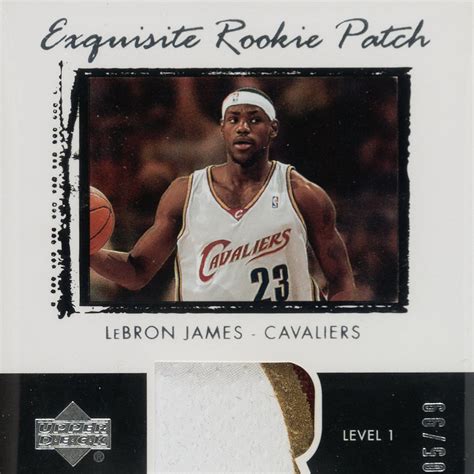 2003-04 Exquisite LeBron James Rookie Card Sale, Inside Details, History