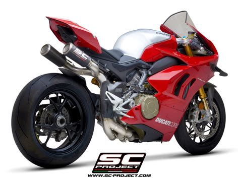 Sc Project New Full Exhaust System For Ducati Panigale V4s And V4r