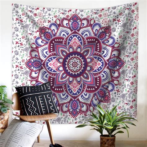 Indian Mandala Wall Hanging Hangings Tapestry India Hippie Large