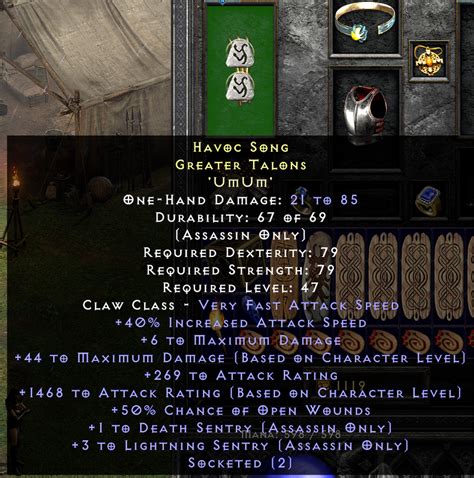 Hybrid Fools 2os 3ls Greater Talon Base Ias Claw Topic D2jsp