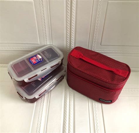 LocknLock Lunch Box 2 Pcs Set Bag Kotak Makan LocknLock Bayi Anak