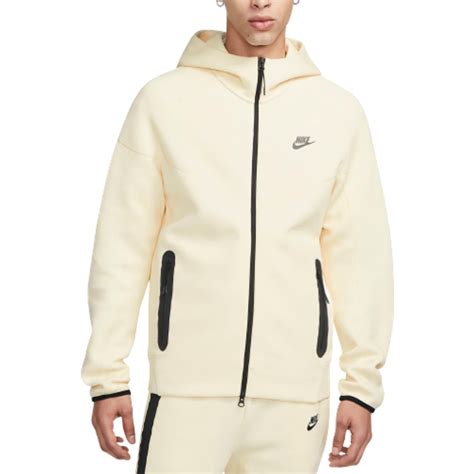 Nike Mens Sportswear Tech Fleece Windrunner Hoodie Coconut Milk