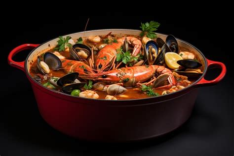 Premium Photo Italian Cioppino Seafood Pot