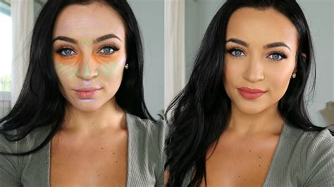 Color Correcting Foundation Routine How To Color Correct Stephanie Ledda Youtube