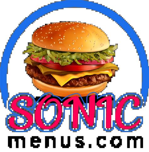 All Sonic Drive In Menus with Prices & Calories