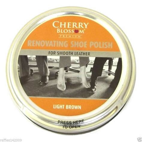 Cherry Blossom Premium Renovating Shoe Polish Smooth Leather Boot