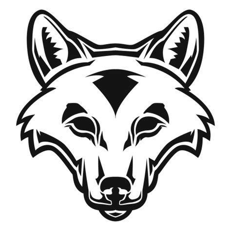 Design Png E Svg De Fox Head Alto Contraste Para Camisetas