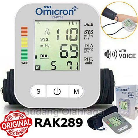 Tensimeter Digital Taff Omicron RAK 289 Alat Pengukur Tekanan Tensi