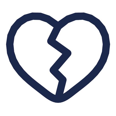 Heart Broken Vector Svg Icon Svg Repo