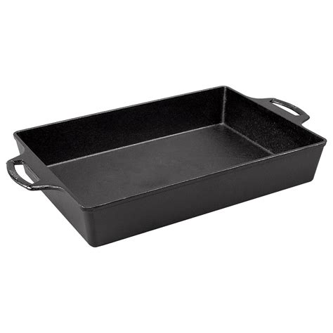 Lodge Cast Iron Seasoned Cast Iron Casserole In Black Shop Nfm