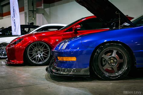 Lexus RC And Acura Integra At Tuner Galleria BenLevy