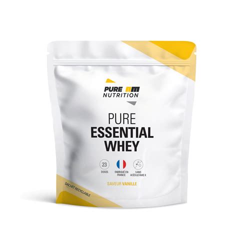 pure essential whey pure  nutrition purwch