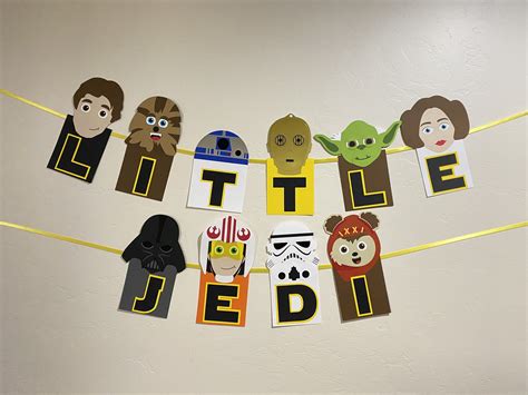 Star Wars Banner Star Wars Birthday Banner Star Wars Party - Etsy | Star wars party, Star wars ...