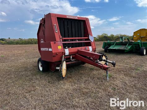 Hesston Round Baler Bigiron Auctions