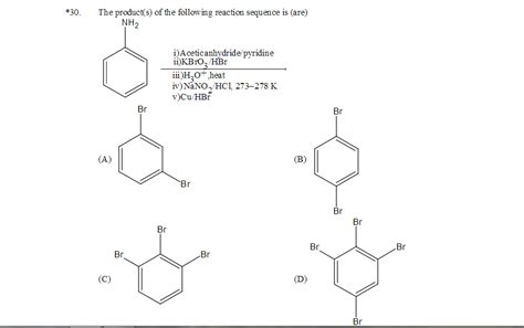 Reaction Mechanism Bromination Of Acetanilide