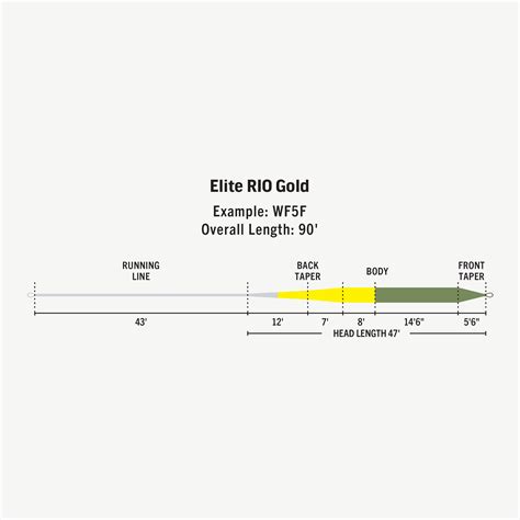 Elite Rio Gold Fly Line Rio Products