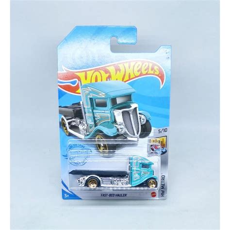 Jual Hot Wheels Truck Pengangkut Fast Bed Hauler Towing Truck Derek Shopee Indonesia