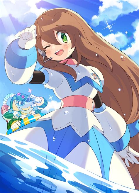 Iris And Chill Penguin Mega Man And 4 More Drawn By Iroyopon Danbooru